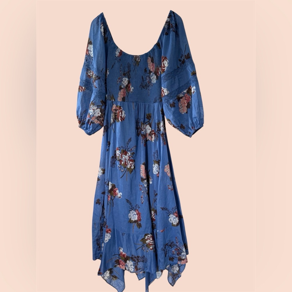 Free People Morning Glory Midi Dress